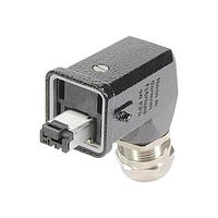 HARTING 09451151106 Modular RJI IP67 DATA PLUG METAL ANG HAN3M COMP