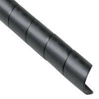 Essentra Components HR6U-3/8 Harness Spiral Wrap.Black.5/16-2 in Bund.1 EA=100 Ft