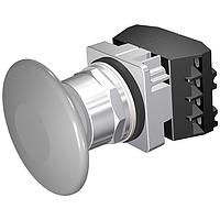 SIEMENS 52PP2V6B Push-Pull PP2,MTD,GRY,2 1/2" PLASTIC,2POS,2NO-2NC