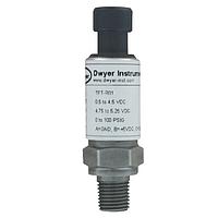 Dwyer TPT-C01 Industrial Pressure Transmitter, 17-4PH SS, High Precision, Sealed Design (Gauge, 100 psi, NPT Male, 1/4 in)