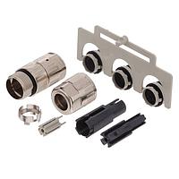 HARTING 21038212506 Circular Metric Connectors M12 A-code 4/5pin female shielded, crimp, slim design, straight, for cable diameter 4.5-8.8mm