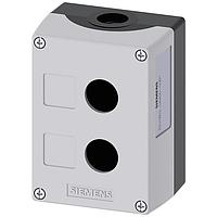 SIEMENS 3SU18020AA000UB1 Enclosure, 2 Command ENCLOSURE PLASTIC. 2 COMMAND POINTS