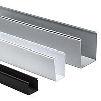 HellermannTyton 181-05502 Solid Wall Wiring Duct Solid Wall Wiring Duct, 0.5" x .5", No Mounting Holes, PVC, Gray, 120ft/Carton