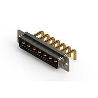 EDAC 629-24W7650-2T1 Mixed Contact D-Sub Connectors Right-angle Power Combo D-Sub Connector