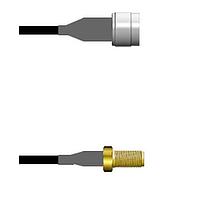 Amphenol Custom Cable Q-2I02V0003007i RF Cable Assemblies N-SP/SMA-SJ G174 7I