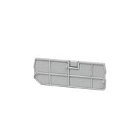 Same Sky (formerly CUI Devices) TBDR-02-15-GY End Cap Terminal Block, Din Rail, 1.5mm Pitch, Grey