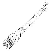 Molex 1200651780 Sensor Cables / Actuator Cables MIC 4P FP DC 5M