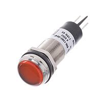 Dialight 656-1352-304F Indicators 1/2 Flat Orange 5VDC w/Terminals