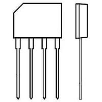 Diodes Incorporated KBP308G Single Phase Bridge Bridge Rectifier KBP
