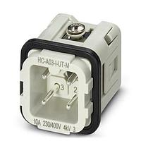 PHOENIX CONTACT 1585210 Inserts HC-A03-I-UT-M 3P MALE SCRW CNCT