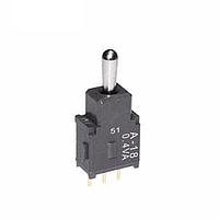 NKK Switches A13JP Process Sealed Subminiature Toggles ON-OFF-ON .248 BAT STRT PC .4VA