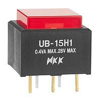 NKK Switches UB15SKG035C-CJ Pushbutton Switches SWITCH PUSHBUTTON