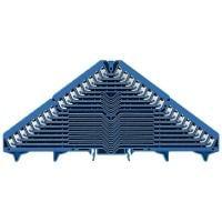 Weidmuller 1267820000 DIN Rail Terminal Blocks PRV 16 BL 35X7.5 WS/RT