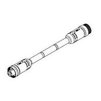 Molex 1300640224 Sensor Cables / Actuator Cables BP D 4P M/MFE SK ST #10 GY PVC 6.3M