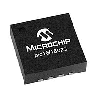 Microchip Technology PIC16F18023T-I/MG Microcontrollers 3.5KB Flash, 128EE, 256B RAM, 10b ADC, PWM, CCP, HLT, WDT, PPS, EUSART, SPI/I2C