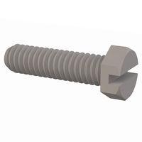 Essentra Components 010832X062PC Hex Slotted Hex Slotted Screw, #8-32 Thread, 5/8 Lg