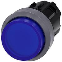 SIEMENS A6X30140451 Raised Button ILLUMINATED PUSHBUTTON. BLUE