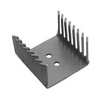 Aavid TV-35G Component Channel Style Heat Sink for TO-220, Narrow/Folded Back Fins, Horizontal, 7.2 C/W