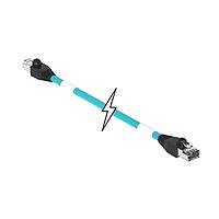 Molex 1201080617 Ethernet Cables / Networking Cables ENET RJ45/RJ45 2PR 85M TPE TEAL