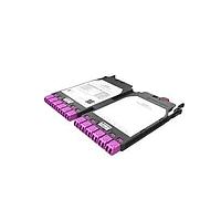 HUBER+SUHNER ITD-12-LCMD-01-24AF-O4-R1-00UU Double Transistion Module IANOS double transition module, 12xOM4, LCD PC, 1xMTP24, R1