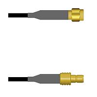 Amphenol Custom Cable Q-6803L0003060i RF Cable Assemblies SMA-SP/SMB-SJ G174 60I