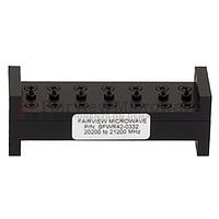 Fairview SFWR42-0332 WR-42 Bandpass Waveguide Filter With a 20.2 GHz to 21.2 GHz Pass Band