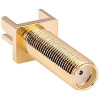 Linx Technologies - TE Connectivity CONSMA003.031-L-G Connectors SMA Fml Edge Mnt for 0.031 PCB, Extended