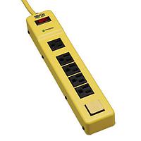 Tripp Lite TLM626SA Surge Protectors 6 Outlet Yellow 6' cord 420 Joules