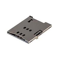 Same Sky (formerly CUI Devices) SIM-1-A Card Connectors 8 Positions, Push In-Auto Eject Out, SMT, 1.85 mm Height Above Board,