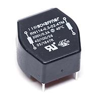 Schaffner RN114-4-02-1M5 Current Compensated Choke 4A 1.5mH 34mOhm Horizontal Choke