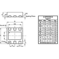 Diodes Incorporated AP7387-33FDC-7 ULDO Regulator LDO High Voltage Standard U-DFN2020-6 T&R 3K