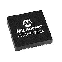 Microchip Technology PIC18F26Q24T-I/STX Microcontrollers 64KB Flash, 4KB RAM, 512bytes EEPROM, MVIO, 10b ADC2, 8b DAC, ACP, Comp, PWM,