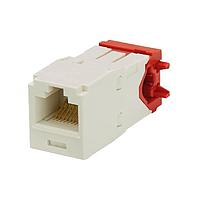 Panduit CJR5E88TGIW Wire Ducting & Raceways Mini-Com Module, Cat 5e, UTP, 8 pos 8 wi