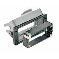 HARTING 9370160397 Housings 16B Marine Bulkhead Rear Fit Housing, Single Lever, with frame