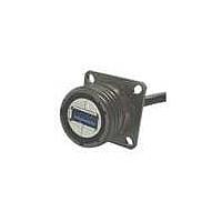 Amphenol Socapex USB3FTV2HA03NOPEN USB 3.0 USB3FTV SQ FLANGE 0.3M OPEN NICKEL