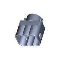 AMP Connectors - TE Connectivity 936303-2 Accessories COVER FOR MCP-E SLD 6P PLUG