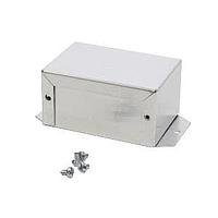 Hammond Manufacturing 1411FBDU Utility Utility Enclosure - 3.2 x 2.2 x 1.6" - Unfinished Aluminum w /Flanges