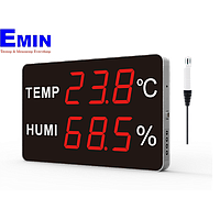 HUATO HE218A-TH LED display Thermometer Hygrometer/Data Logger (38.5 × 24.2 × 4.6 cm, Visual range: 20M)
