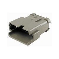 DEUTSCH - TE Connectivity DT04-12PA-P021 12-Way REC, 12P, GRY, BUSBAR 1X12, NICKEL, A