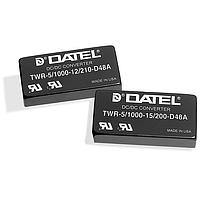 Murata Power Solutions TWR-5/1000-15/200-D24A-C Isolated 11W 24-5/15V TRIPLE A DC/DC