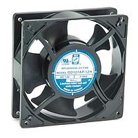 Orion Fans OD1225-48LB Axial DC Fan, 120x120x25mm, 48VDC, 45CFM, 0.06A, 25dBA, 1800RPM, Dual Ball, Lead Wires