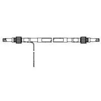 Raychem - TE Connectivity 447391-2 Standard Circular Connector LGH-1 DBL END SHLD LEAD ASY