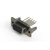 EDAC 628-M09-623-BT5 D-Sub Connectors - Standard Density Vertical Machined D-Sub Connector