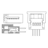 Molex 39-53-2315 Board Mount 1.25 FFC ZIF Hsg Assy 31Ckt