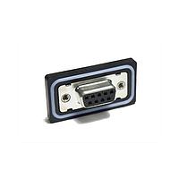 Amphenol LTW SDB-09PFFP-SA8001 D-Sub Connectors - Standard Density D-Sub, Standard, Metal, 5A, 09 pins, Female Connector, Female Contact, Straight With Board Lock, Screw Thread, PCB 180 , Receptacle, IP68
