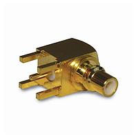 Amphenol RF 152123 PCB Connectors SMC RIGHT ANGLE JCK PCB GOLD