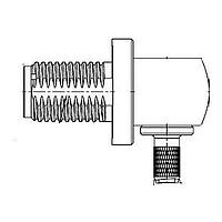Amphenol RF 132245-10 Connectors SMA RA Crimp Jack 50 Ohm