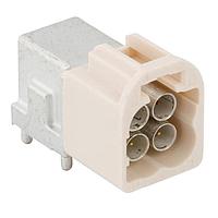 Amphenol RF FM4-NBRP-PCB-1 PCB Connectors FAKRA RA PCB-PLG T/H KEYCODE B