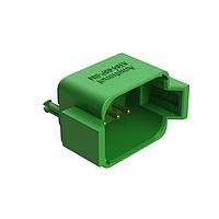 Amphenol SINE Systems AT04-08PC-BM02 Connectors AT RCPT 8P (Au) PCB BRD MNT POTING GN