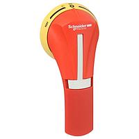 SCHNEIDER GS2AHT140 Switch Actuators Handle Red/Yellow Test Off On